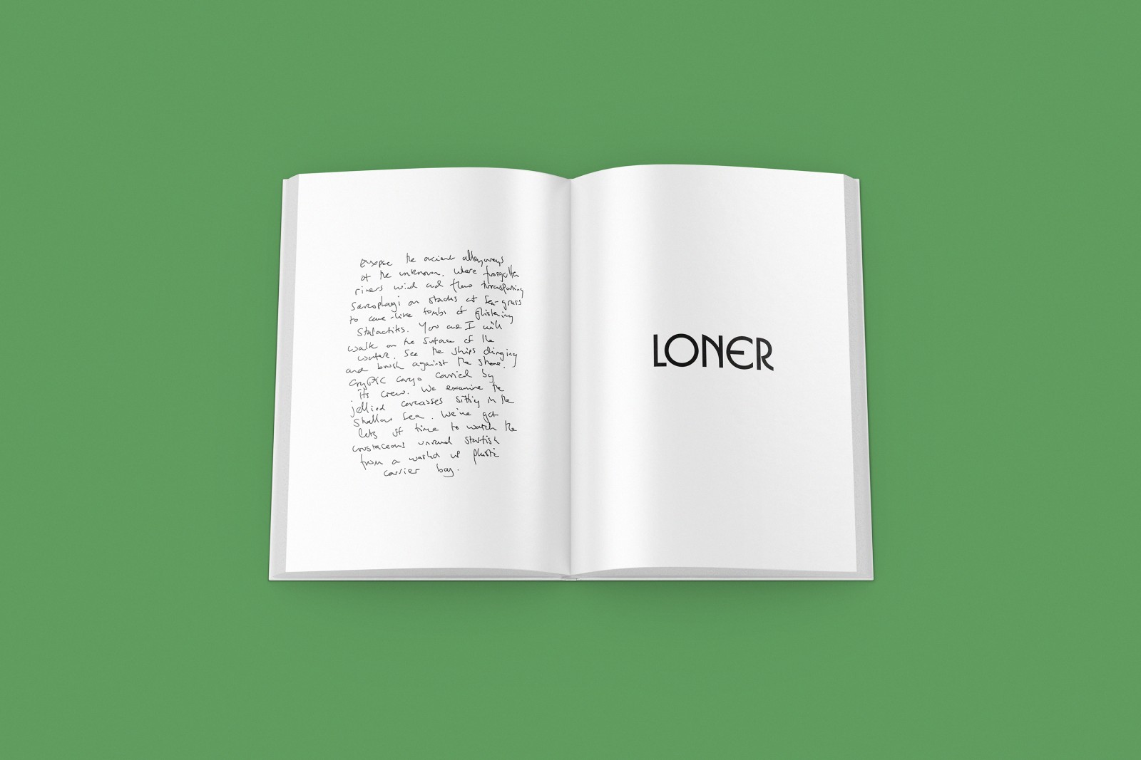 Richard Proffitt ‘Loner’ book